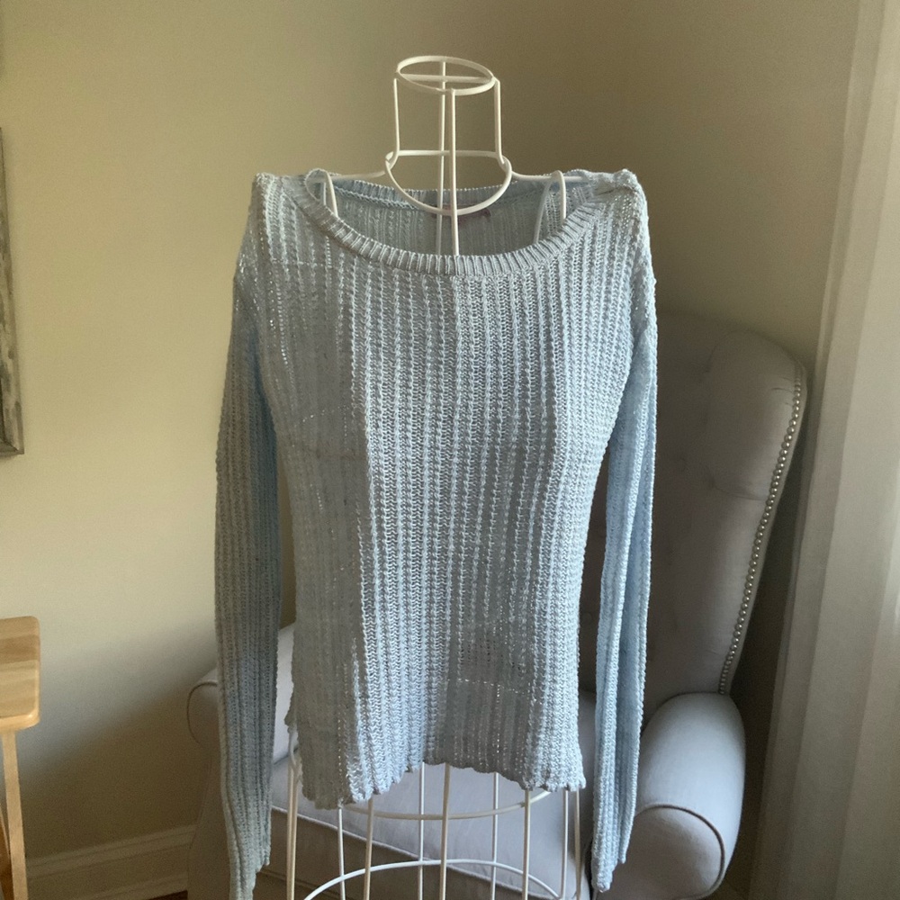 Linen sweater size XS